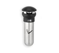 Rubbermaid FG9W3200 SSBLA Infinity Contenitore Cenere di Sigaretta in Acciaio Inox