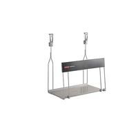 Rubbermaid Garage FastTrack, supporto in cartone riciclato, sistema di riciclaggio da parete, può contenere fino a 9,1 kg, nichel satinato, per casa/garage