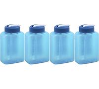Rubbermaid Juice Box, Litterless, 8.5 Oz / 250 Ml (Pack of 4)-Blue