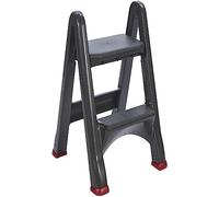 Scaletta pieghevole Rubbermaid DARK GREY/RED R034721