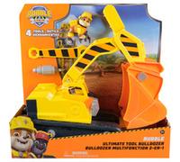 Rubble & Crew, Bulldozer Attrezzato leggendario di Rubble, Veicolo Giocattolo con Action Figure, Giocattoli di Paw Patrol per Bambini e Bambine dai 3 Anni in su