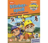 Rubble & Crew: Stickerspaß mit den Baupfoten: Viele Rätsel und Sticker