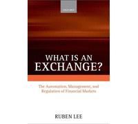 Ruben Lee What is an Exchange? (Tascabile)