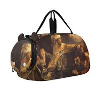 Rubens Dipinto Diana Hunt Ragazzi Borsoni Da Viaggio Bambini Danza Duffle Borse Da Viaggio Bambini Duffle Duffle, Festa di Rembrandt Belshassar, classico