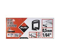 RUBI BRIDA 3-12MM 0,5MM DELTA LEVEL.SYS. 2400 UNITÀ BIANCO CERAMICA INCOLLATE