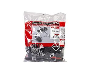 Rubi Delta Levelling - Pack di 200 fascette (3 - 12 mm), nero