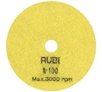 Rubi - Disco diamantato per lucidatura a secco Ø100 Mm - Grana #100 (62971)