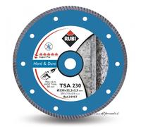 Rubi TSA 230 SUPERPRO - Disco diamantato per materiale duro turbo 230 mm