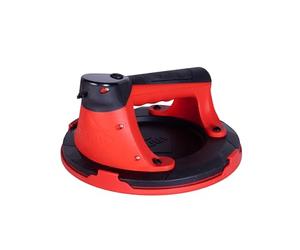 RUBI Ventosa elettrica a batteria da 220 mm per ceramica e superfici strutturate, carico massimo 150 kg, display LED e custodia