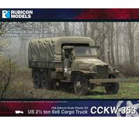 Rubicon 280037 Seconda Guerra Mondiale US 2.5 Tonnellate 6 x 6 CCKW-353 Camion