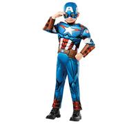Captain America Deluxe Supereroe Costume Ragazzi