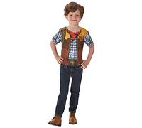 Rubie' s Costume da Bambina di Cowboy t-Shirt Ufficiale Libro Settimana