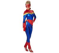Rubie's Official Captain Marvel Costume, Ladies, X-Small XS