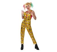 Rubie’s Costume Harley Quinn Birds of Prey Salopette dorata Adulto (702203-L)
