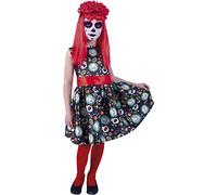 Rubie' s - Costume per bambini Guadalupe Día de los Muertos L
