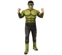 Rubie's Official Marvel Avengers Endgame Hulk Deluxe Costume, Adult Superhero Fa