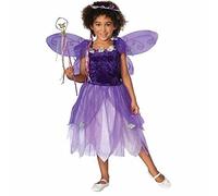Rubie’s - Costume ufficiale da fatina violetta, taglia S, per bambine