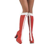 Rubies stivali da Wonder Woman, stivali alti al ginocchio, calzature per travestimento da adulto