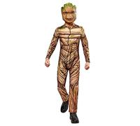 Rubies 1000633XS Groot Child Deluxe Costume per bambini, multicolore, taglia 5-6 anni, Halloween