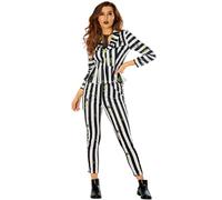 Rubies 1000710L000 Costume da Beetlejuice da donna per adulti, multicolore, L