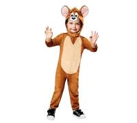 Rubie's Costume ufficiale Tom e Jerry, Jerry, costume da bambino, taglia 3-4 anni