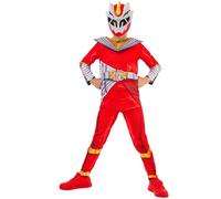 Rubies 1001583M000 Power Cosmic Fury Red Ranger Kids Fancy Dress - Costume per bambini, taglia 40-42