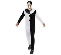 Rubie's 1001698M000 - Costume da clown terroristico, da uomo, multicolore, M