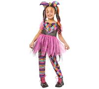 Costume Da Strega Cosmica Per Bambine Di Halloween, Età 3-8