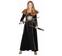 Rubie's 13401-40 - Costume da Regina vichinga, da Donna, Taglia 40, Multicolore