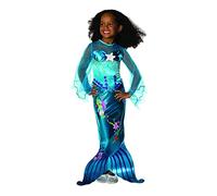 Rubies 2 882718 - Costume da sirenetta magica, Taglia M, colore: Azzurro