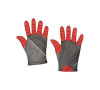 Rubie's - 202638_NS, Guanti Spiderman 3, No way home, Avengers, Marvel, accessorio, Taglia unica, Rosso/Nero