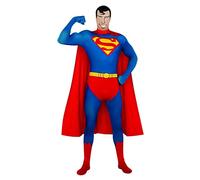 Rubies 3 880520 L - Costume da Superman 2nd Skin, Taglia L