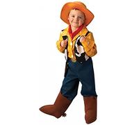 Rubies 3 883686 - Costume per Bambini Woody Platinum (Camicia, Pantaloni, Cappello, Scaldamuscoli)