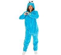 Rubie's 301099XL000 Costume Cookie Monster per adulti, uomo, donna, blu, XL