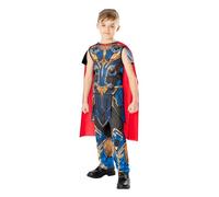Rubie's 301275-l Costume ufficiale Marvel Thor: Love and Thunder Thor, costume da bambino per bambini, età 7-8 anni