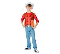 Rubies 3013332-3000 Costume da Dino Ranch Jon per bambini, per Halloween, colore verde, per bambini di 2-3 anni