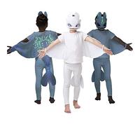 Rubies 3300090 Lightfury Dragons - Set di 3 accessori, colore: Bianco