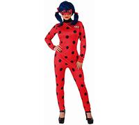 Rubies 3300258 Miraculous Ladybug - Costume da adulto, taglia S, M, L