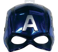 Rubie's 39217NS Marvel Avengers Capitan America Deluxe - Maschera per bambini, accessorio per bambini, taglia unica Carnevale