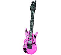 Rubie's 61411-STD Rubies 61411 - Chitarra Gonfiabile, Colore: Rosa