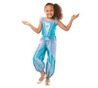Rubie's 640724S Costume ufficiale Disney Principessa Jasmine Gem, Bambina, S 3-4 anni, altezza 104 cm