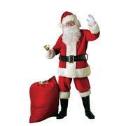 Rubie's 7509 Costume Babbo Natale Velluto