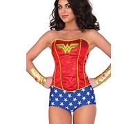 Rubie's 840.007-S/Corsetto di M Donne, Wonder Woman, Small/Medium