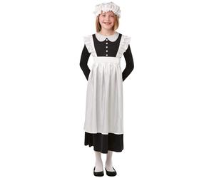 Rubie's 881684M Official Victorian Maid Costume 9-10 Multicolore