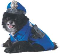 Rubie's 885945M Official Police Pet Dog Costume, Medium