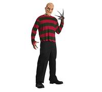 Rubie's 888434 - Costume ufficiale da Freddy Krueger da Nightmare on Elm Street, da uomo, XL