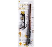 Rubie's Accessori per costume di Harry Potter: bacchetta e occhiali