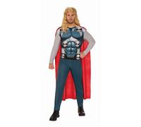 Rubie's - Avengers, travestimento ufficiale Marvel, costume di Thor adulto, taglia unica, I - 820959STD, blu