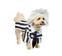 Rubie's Beetlejuice-Costume Ufficiale per Halloween, Taglia L, Polietilene tereftalato, Nero, L