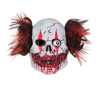 Rubie's BM483 - Maschera Clown Pazzo, Taglia Unica